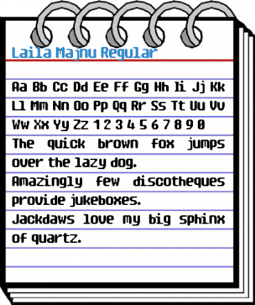 Laila Majnu Regular Font