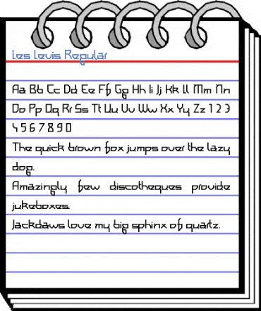 Les Levis Regular Font