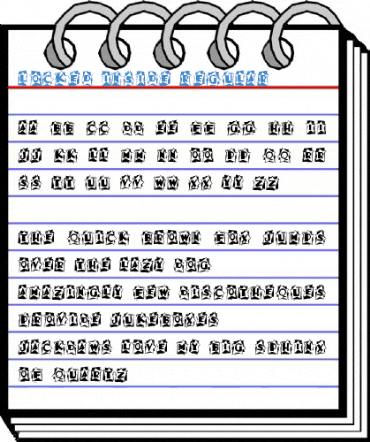 Locked Inside Regular Font