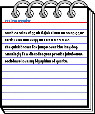 Lo Flow Regular Font