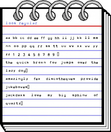 Loos Regular Font