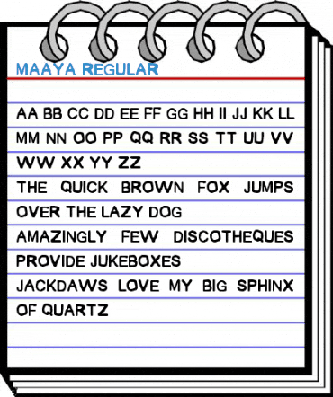 Maaya Regular Font