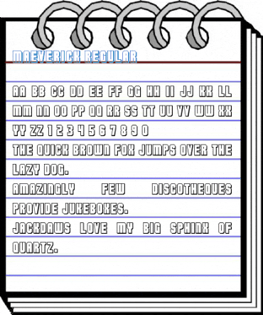 Maeverick Regular Font