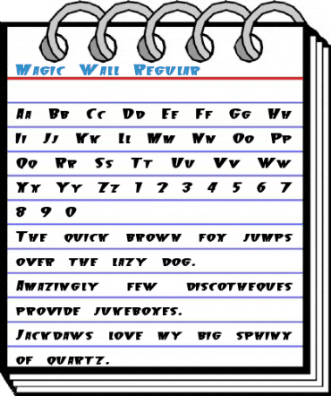 Magic Wall Regular Font