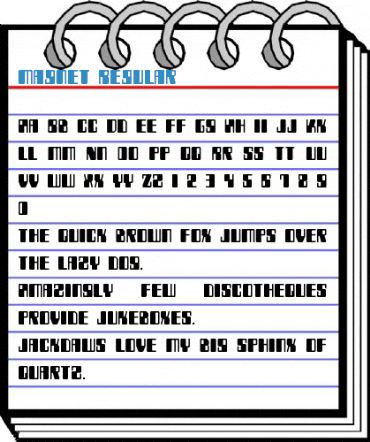 Magnet Regular Font