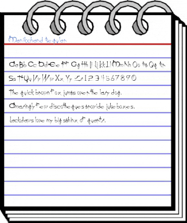 Manikchand Regular Font