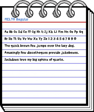 MELTO Regular Font