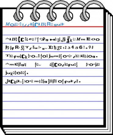Modern Ittalica Bd Regular Font