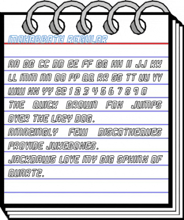 Mohabbath Regular Font