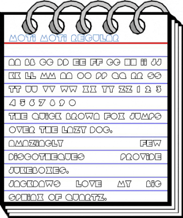 Moti Moti Regular Font