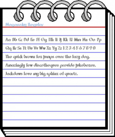 Nagasaky Regular Font