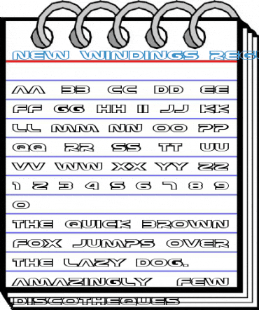 New Windings Regular Font