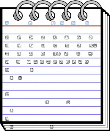 WoodcuttedCaps Regular Font