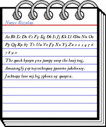Nurse Regular Font