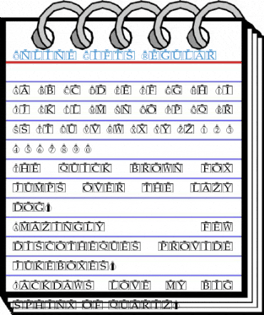 Online Gifts Regular Font