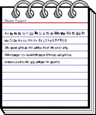 Output Regular Font