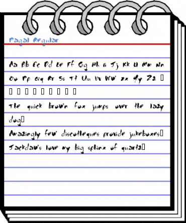 Pagal Regular Font