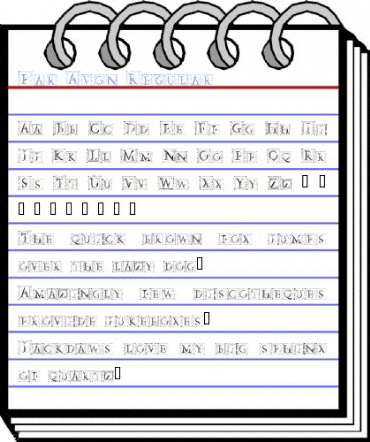 Par Avon Regular Font