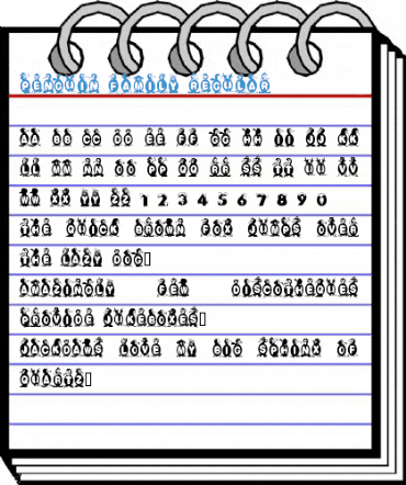 Penguin Family Regular Font