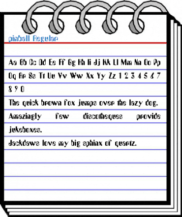 pinball Regular Font