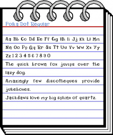 Polka Dot Regular Font