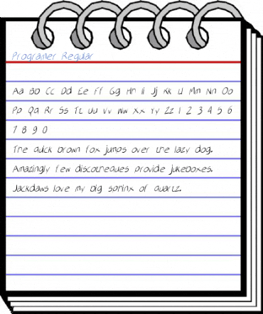 Programer Regular Font