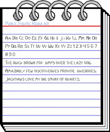 Public Figure Regular Font