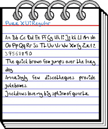 Puzz X Ui Regular Font