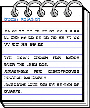 Quest Regular Font