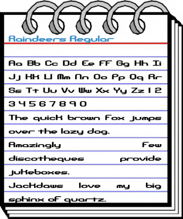 Raindeers Regular Font