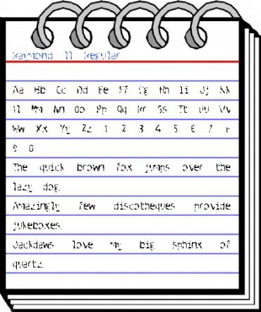 Raymond ll Regular Font