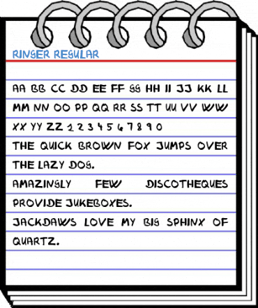 Ringer Regular Font
