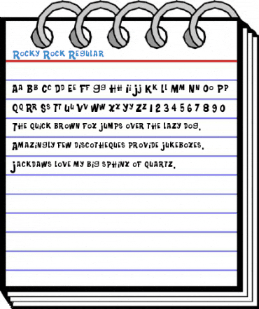Rocky Rock Regular Font