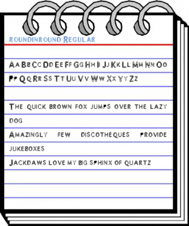 roundinround Regular Font
