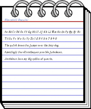 Sharptail Regular Font
