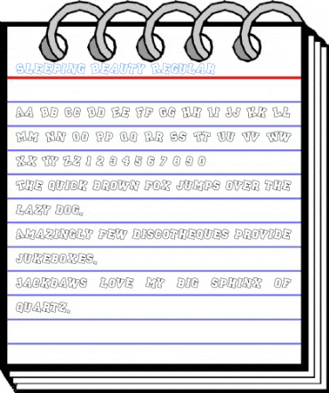 Sleeping Beauty Regular Font