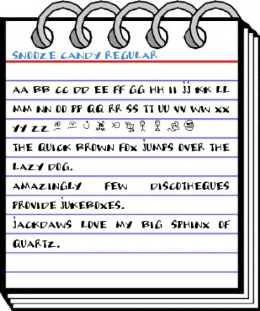 Snooze Candy Regular Font