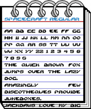 Spacecraft Regular Font