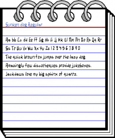 Sunken Dog Regular Font