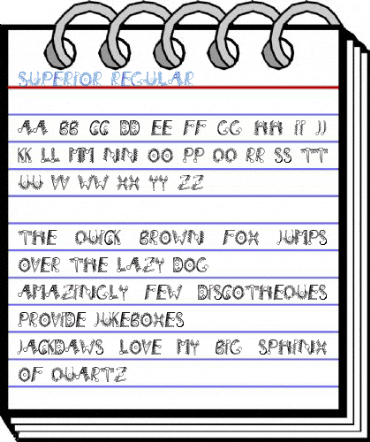 Superior Regular Font