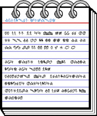 Symbolic Regular Font
