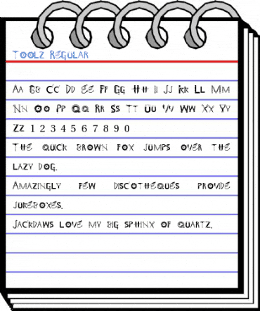 Toolz Font