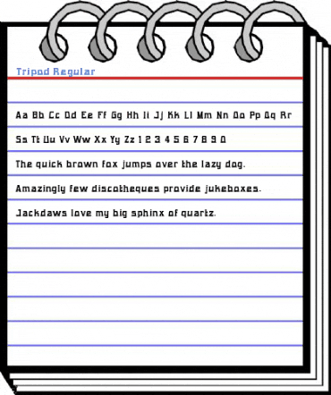 Tripod Regular Font