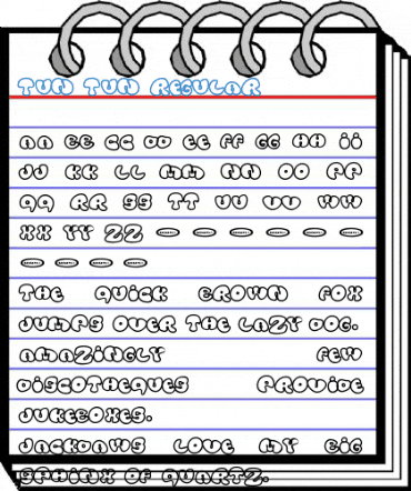 Tun Tun Regular Font