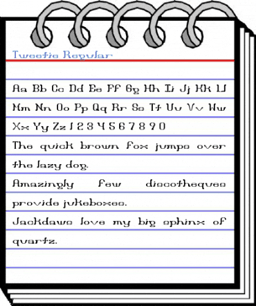 Tweetie Regular Font