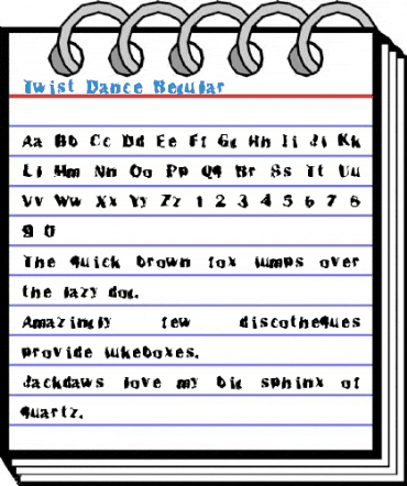 Twist Dance Regular Font