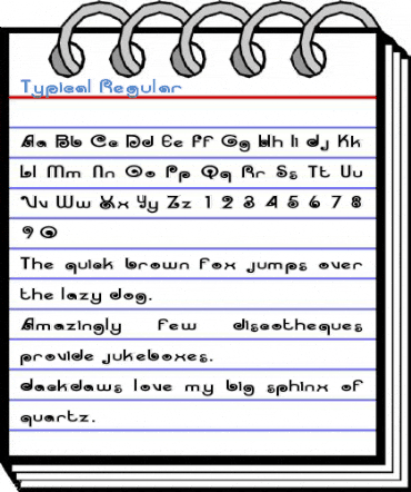 Typical Regular Font
