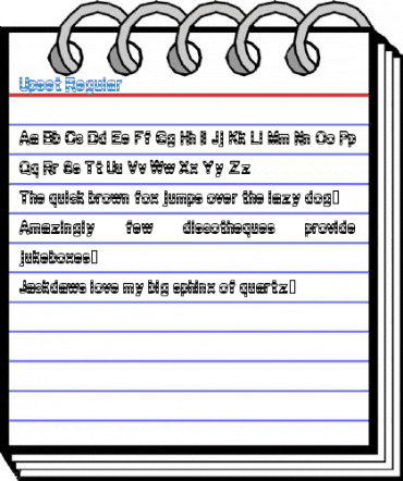 Upset Regular Font