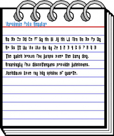 Varsinnie Pols Regular Font