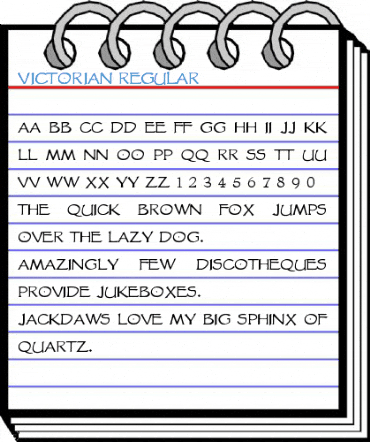 Victorian Regular Font